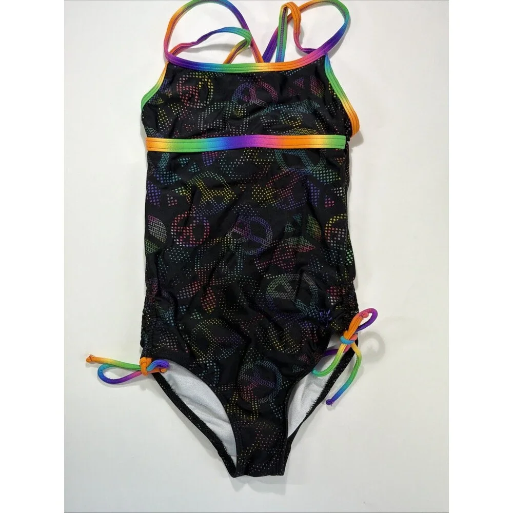 Justice Girls Bathing Suit Size 6